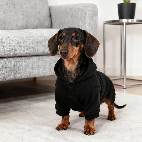 2025 clothing dog clothing sausage dog solid colored sweatshirt