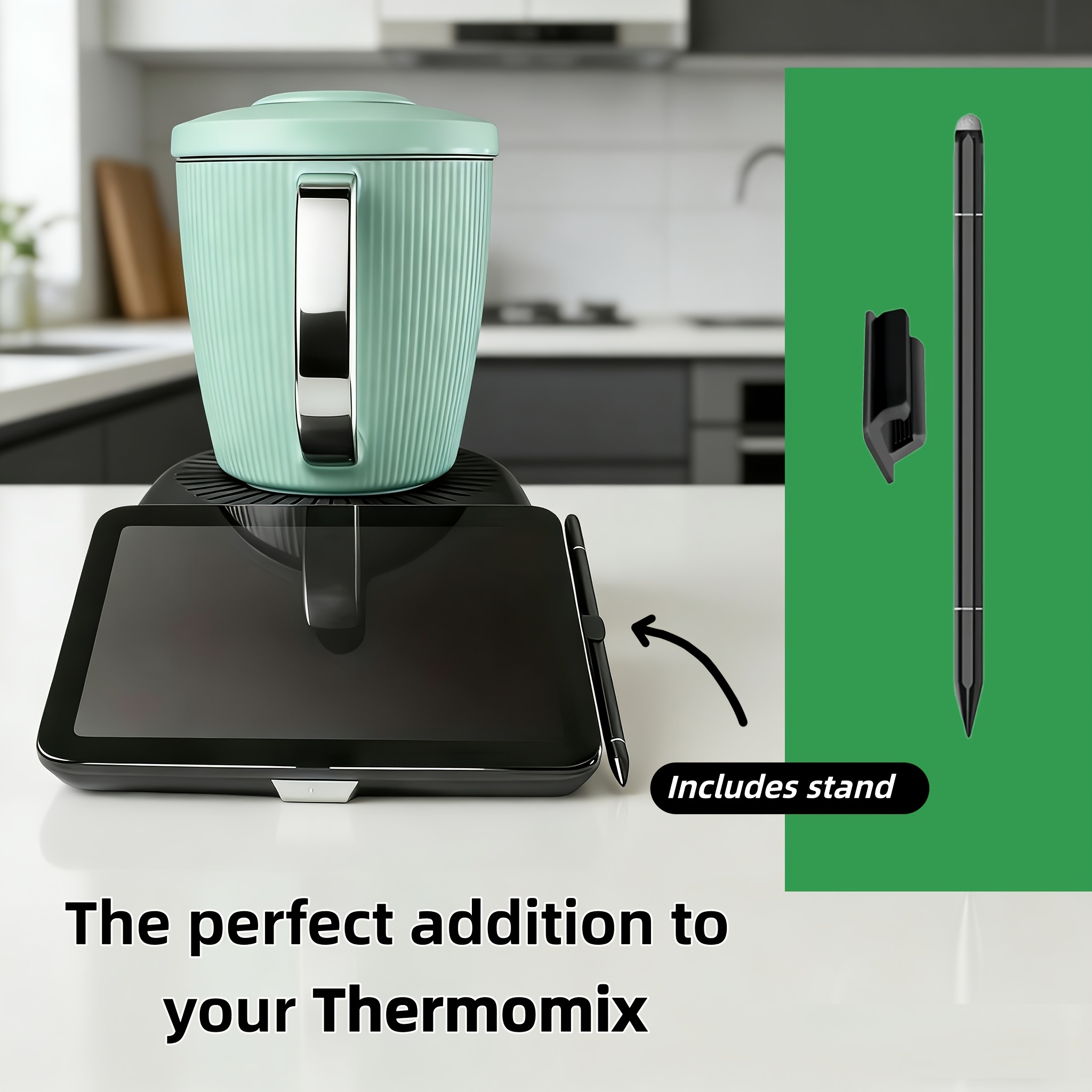 Magnetic 3-in- Pen With Fixed Stand Set, No Power Required, Compatible With Tm6/tm5, Metal Pen Body