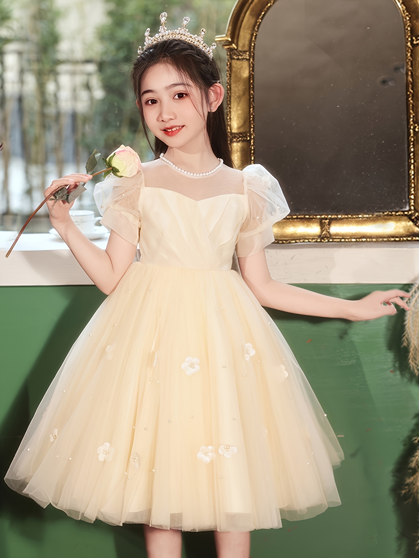 girls dresses formal sold on Temu Australia
