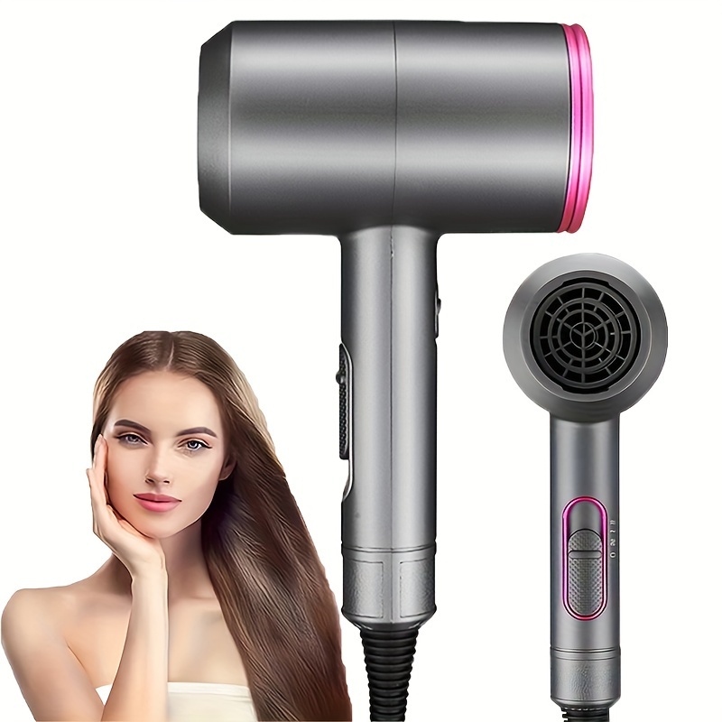 

1800w Professional Hairdryer High Power Hair Salon Hairdryer With Diffuser Ionic Conditioning - Powerful, Fast Blow Dry, Constant Temperature Airflow Hair Care Without Damaging Hair