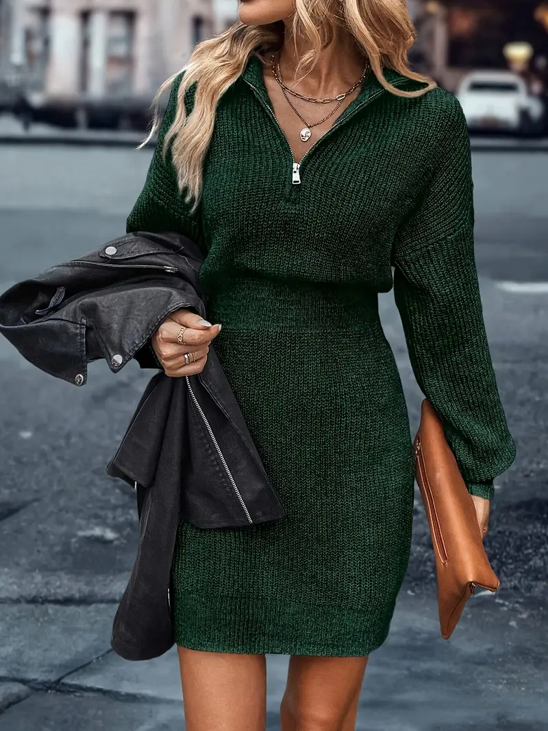 new autumn winter womens casual zip dress women's clothing - Temu Nigeria new autumn winter womens casual zip dress women's clothing - Temu Nigeria