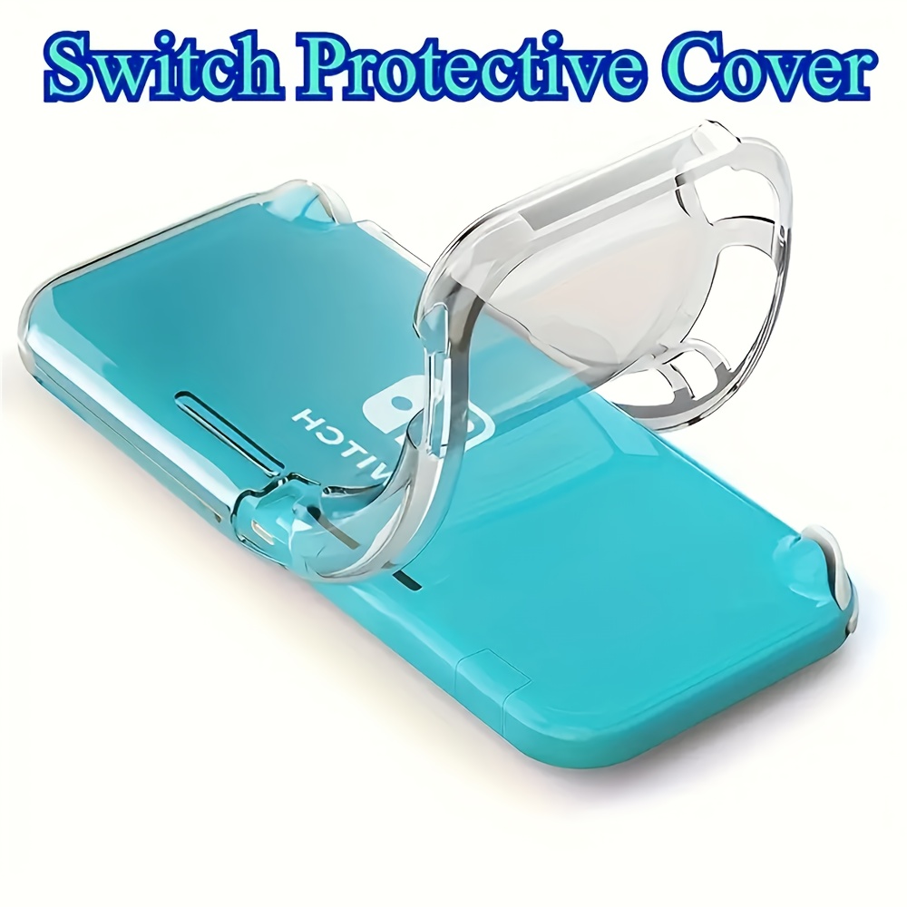 E-shop Für NS Switch Lite Transparent White TPU Schutzhülle Weich und Langlebig, Bestes Geschenk für Familie, Freunde und Jugendliche