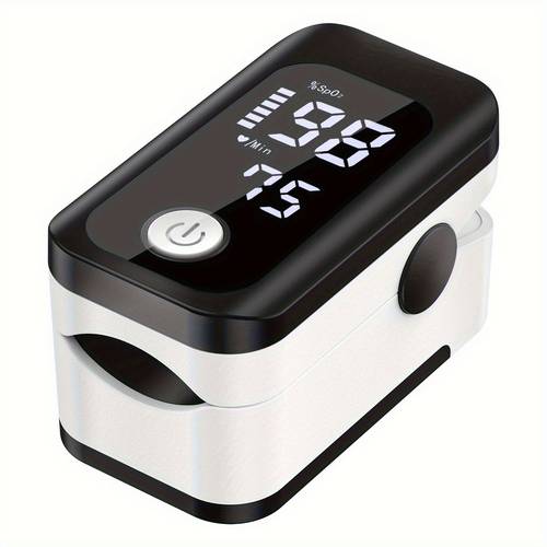 fingerspitzen-pulsoximeter misst blutsauerstoffgehalt pulsfrequenz mit -knopf-bedienung, mit oled-display untergrenzwert-warnfunktion. ip22