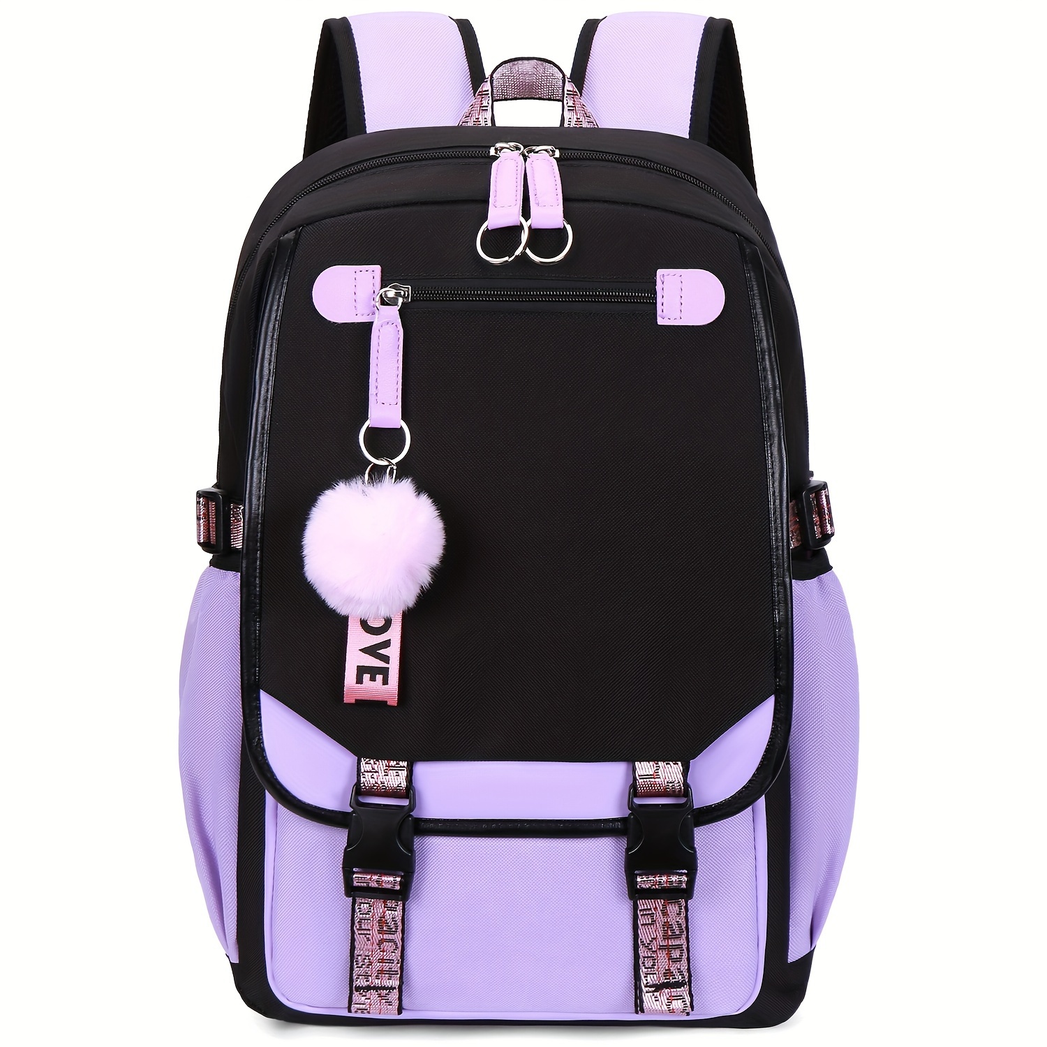 

Junior High School Schoolbag Girls Shoulder Bag Teenagers Cute Schoolbag Large Capacity