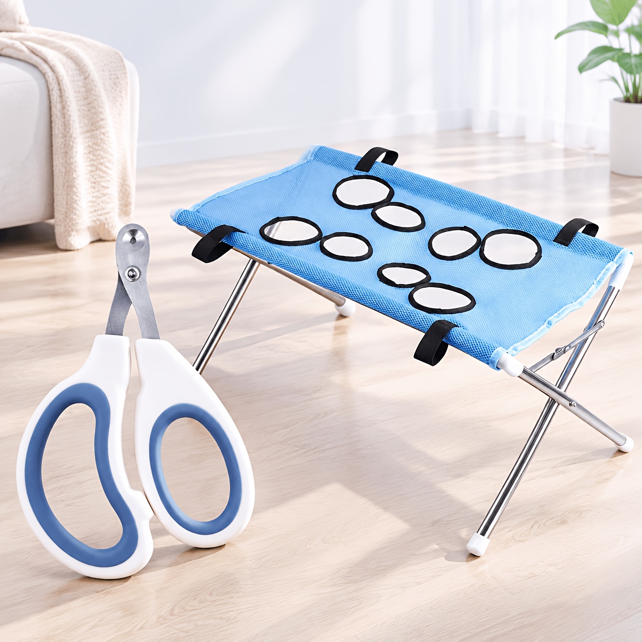 TEMU Fixed Hammock For Small And Medium-sized Pet Grooming, Suitable For Cats And Dogs, With A Fixed Bracket. Specifically Designed For Bathing,
