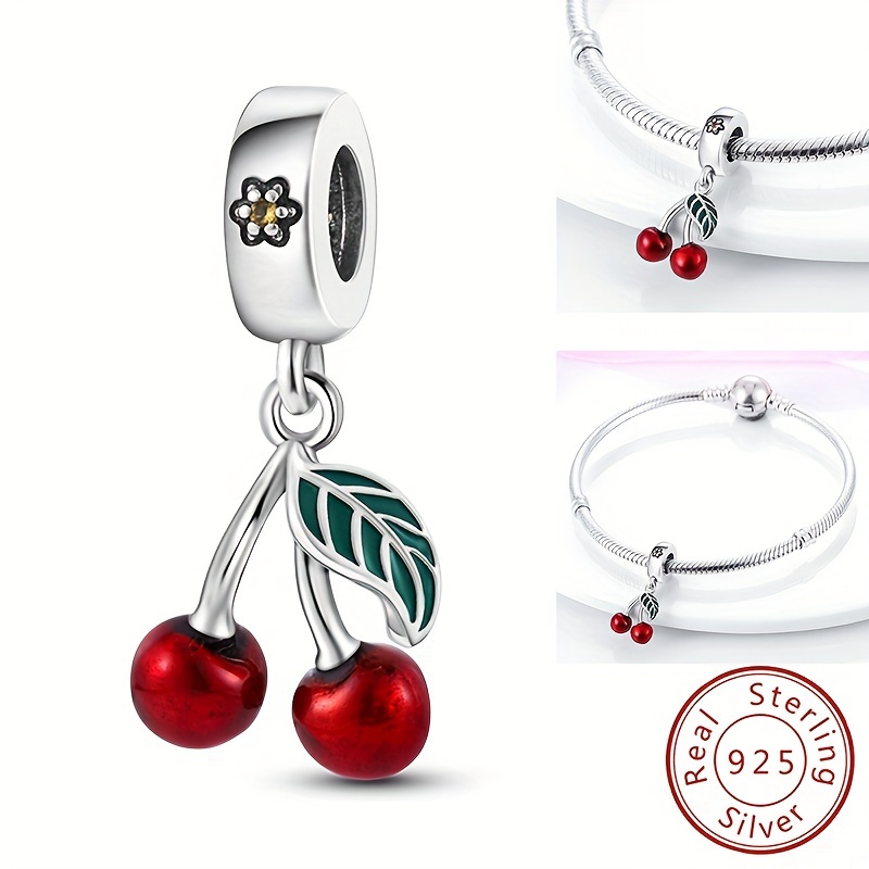 

925 Sterling Pendant Charm For Bracelet Necklace Women Daily Making Gift