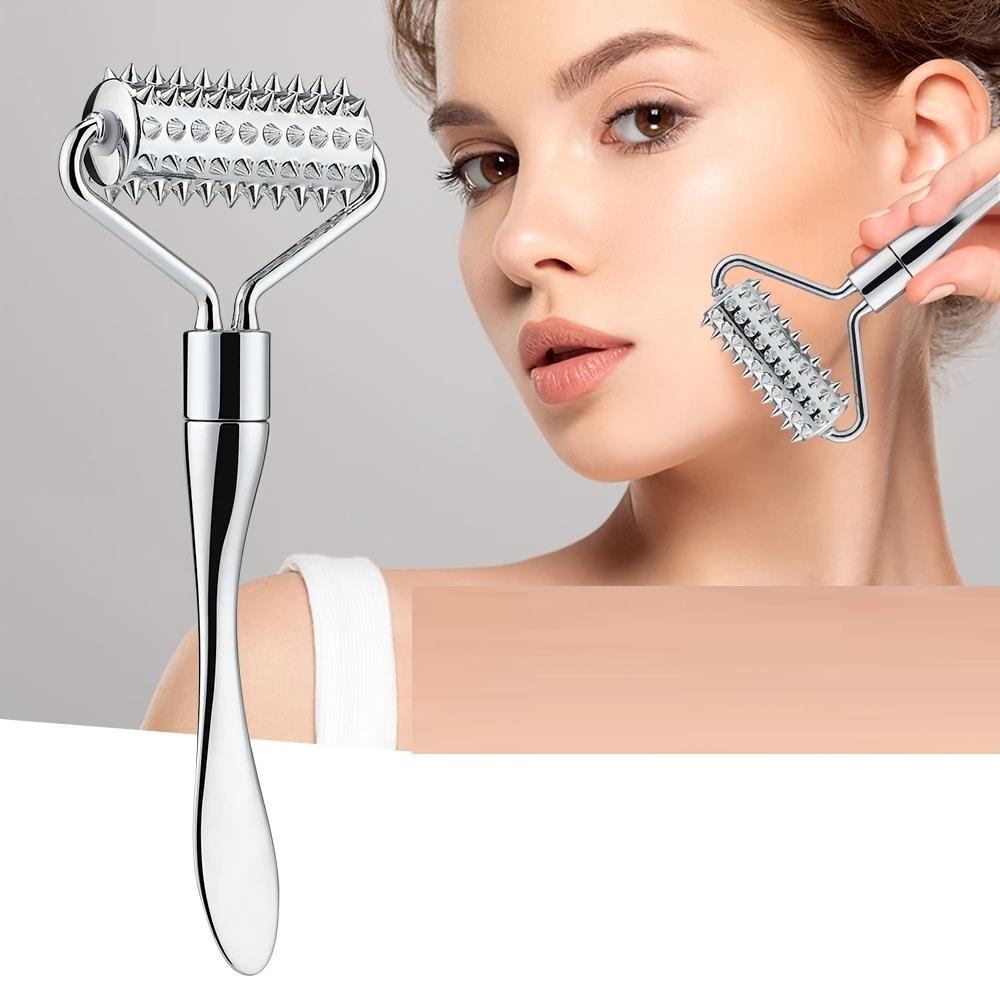 Masajeador Facial Manual Rodillo Piedra Jade Rodillo Facial Sirve