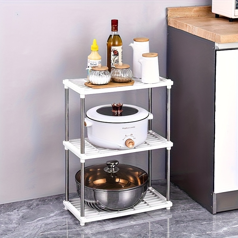 Free Standing Kitchen Countertop Shelves: Boost Storage Effortlessly