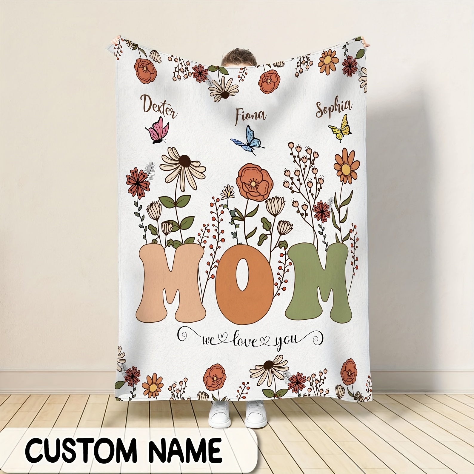 

Blanket - Personalized For & Mom, & Christmas , Blanket