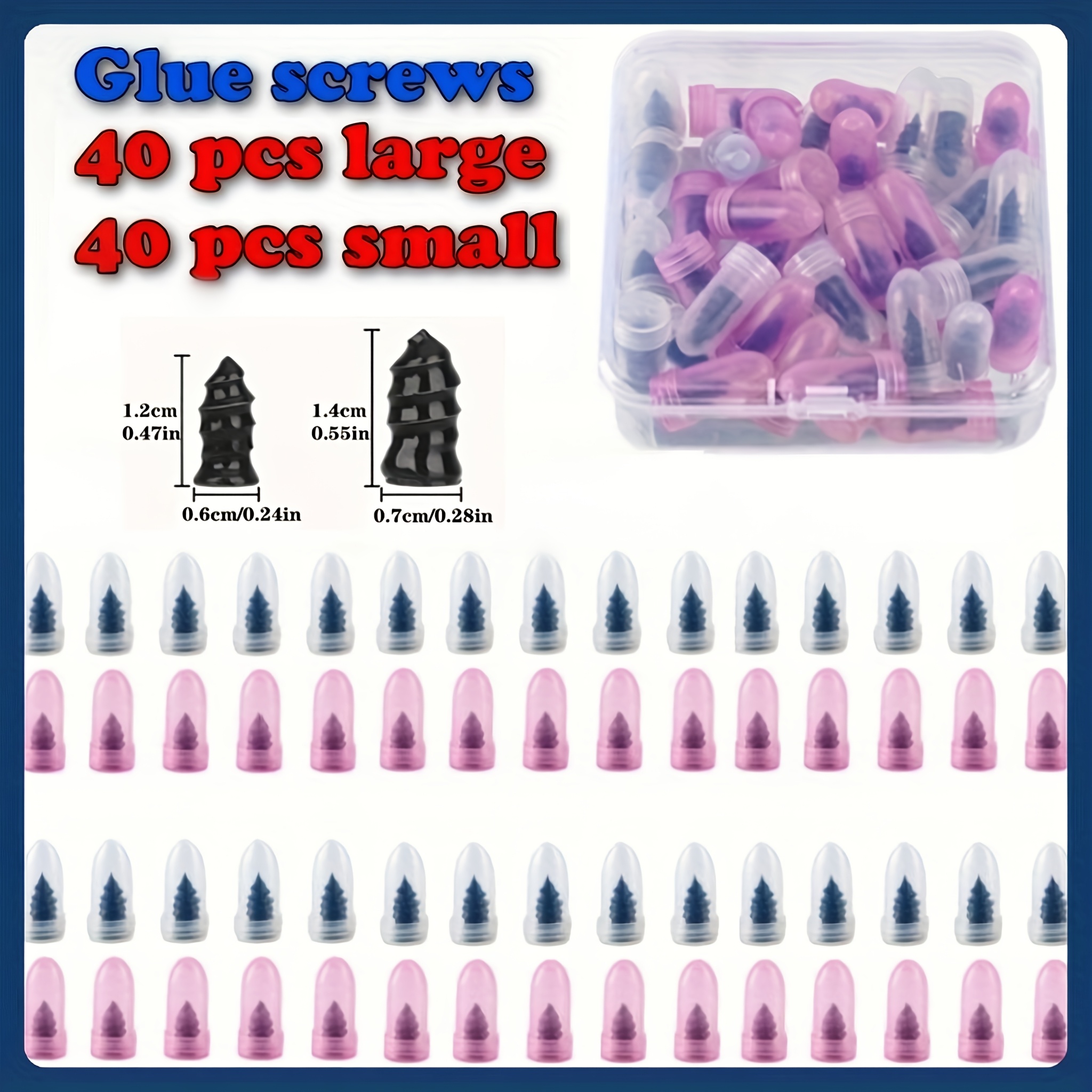 TEMU 100pcs/ 50pcs Tire Repair Rubber Stems Mushroom Plugs, Durable & For Car Motorcycle Bike Skate Tire Repair Ki