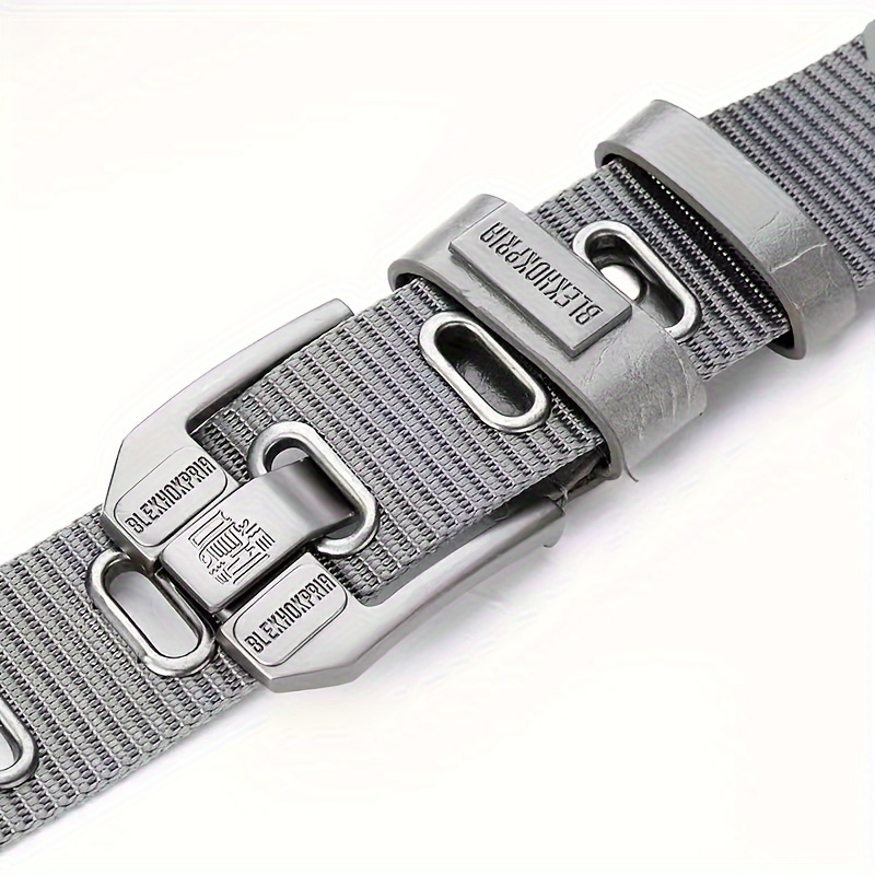 Y2K Tactical Canvas Work Belt for Men