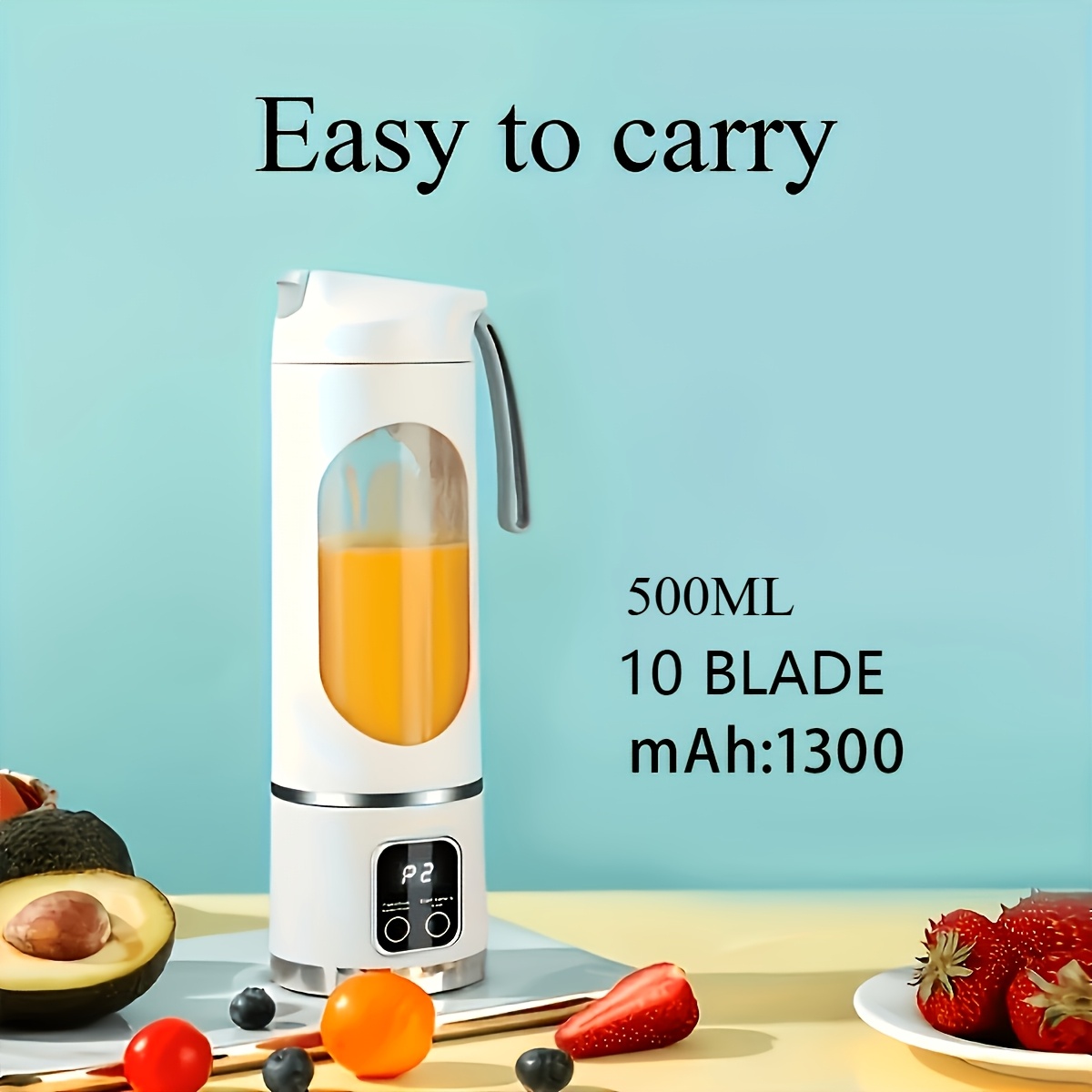 Portable USB-Rechargeable Blender & Juicer - Easy Clean, Perfect... product image 6