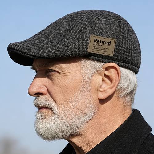 gorra de para exteriores, y elegante, ideal para otoño e invierno, para un estilo casual con un