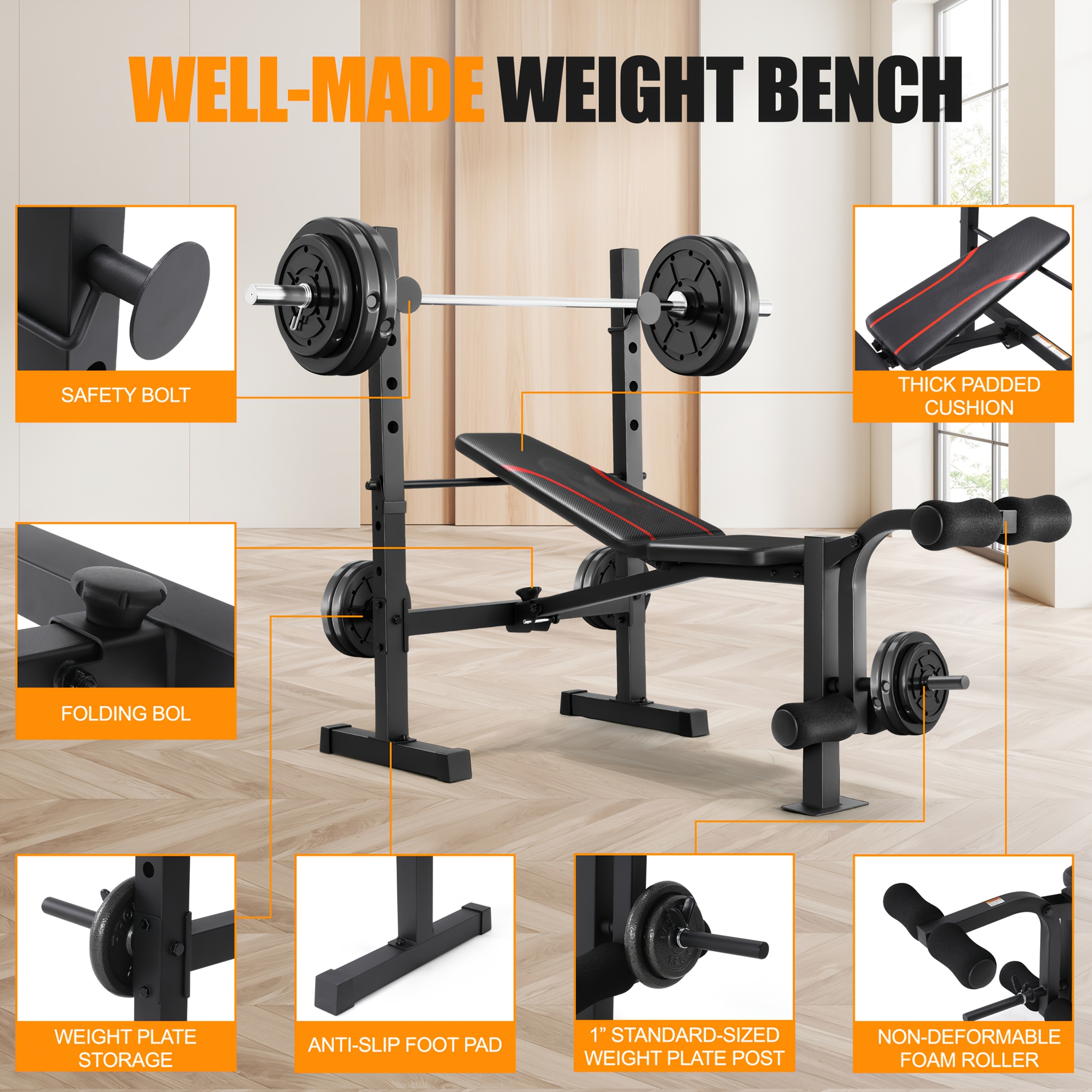 Your Workouts with Benches - Your Strength Today - Temu