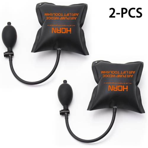2pcs inflatable professional leveling kit tool adjustable car air pump car door repair air cushion window installation positioning air cushion auto made of thermoplastic polyurethane