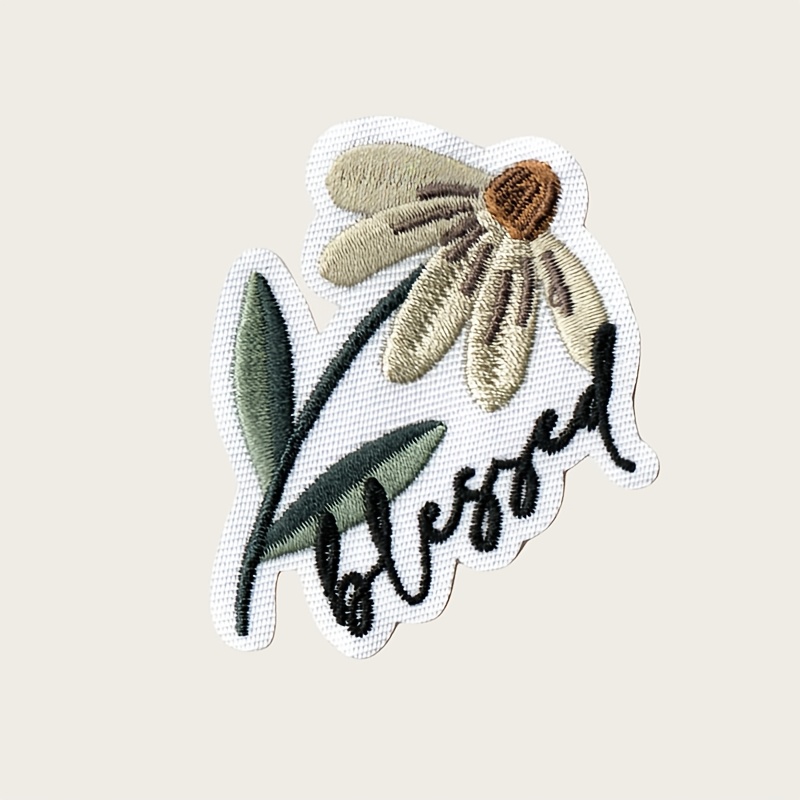 Sunflower Embroidered Iron-on/sew-on Patches To Create Your , Suitable For Decorating Clothes, Bags, Hats, And Other Items