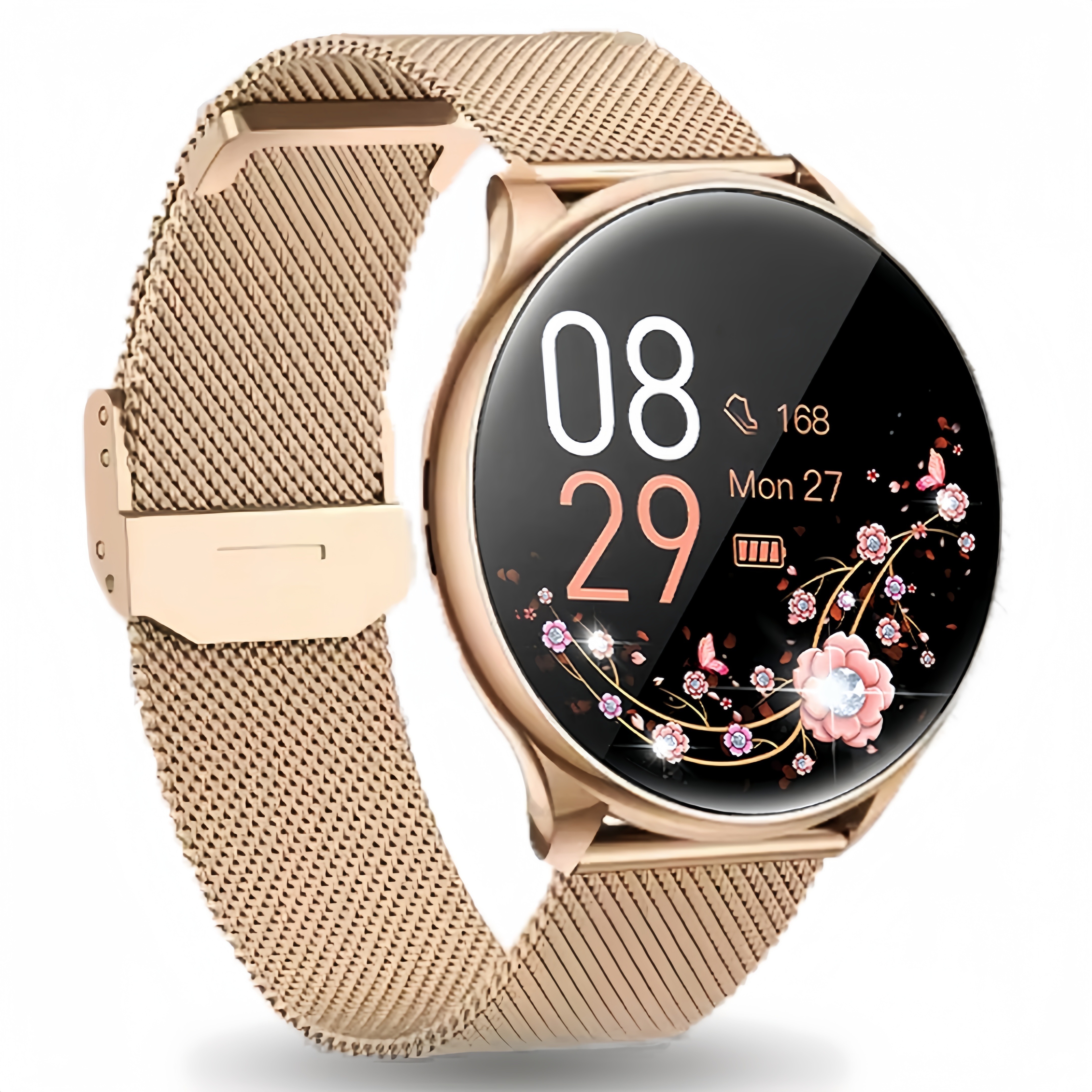 Reloj Inteligente Bluetooth de Mujer y Hombre Impermeable para Samsung /  Android
