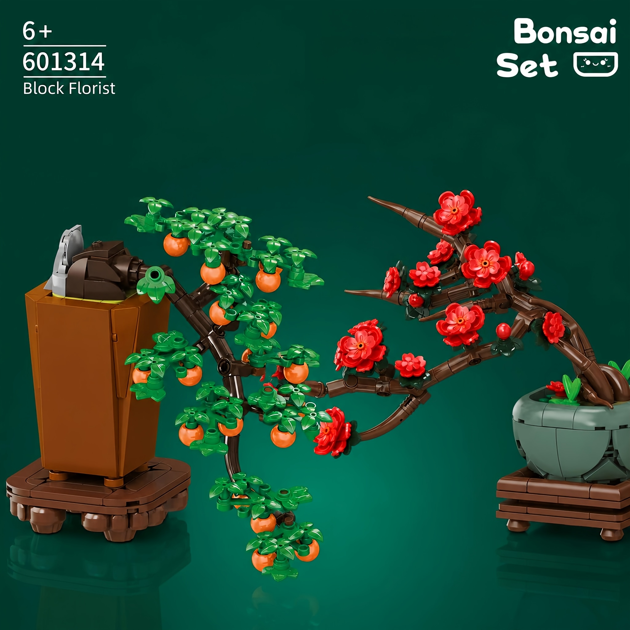 Fun Creative Bonsai Building Blocks Set