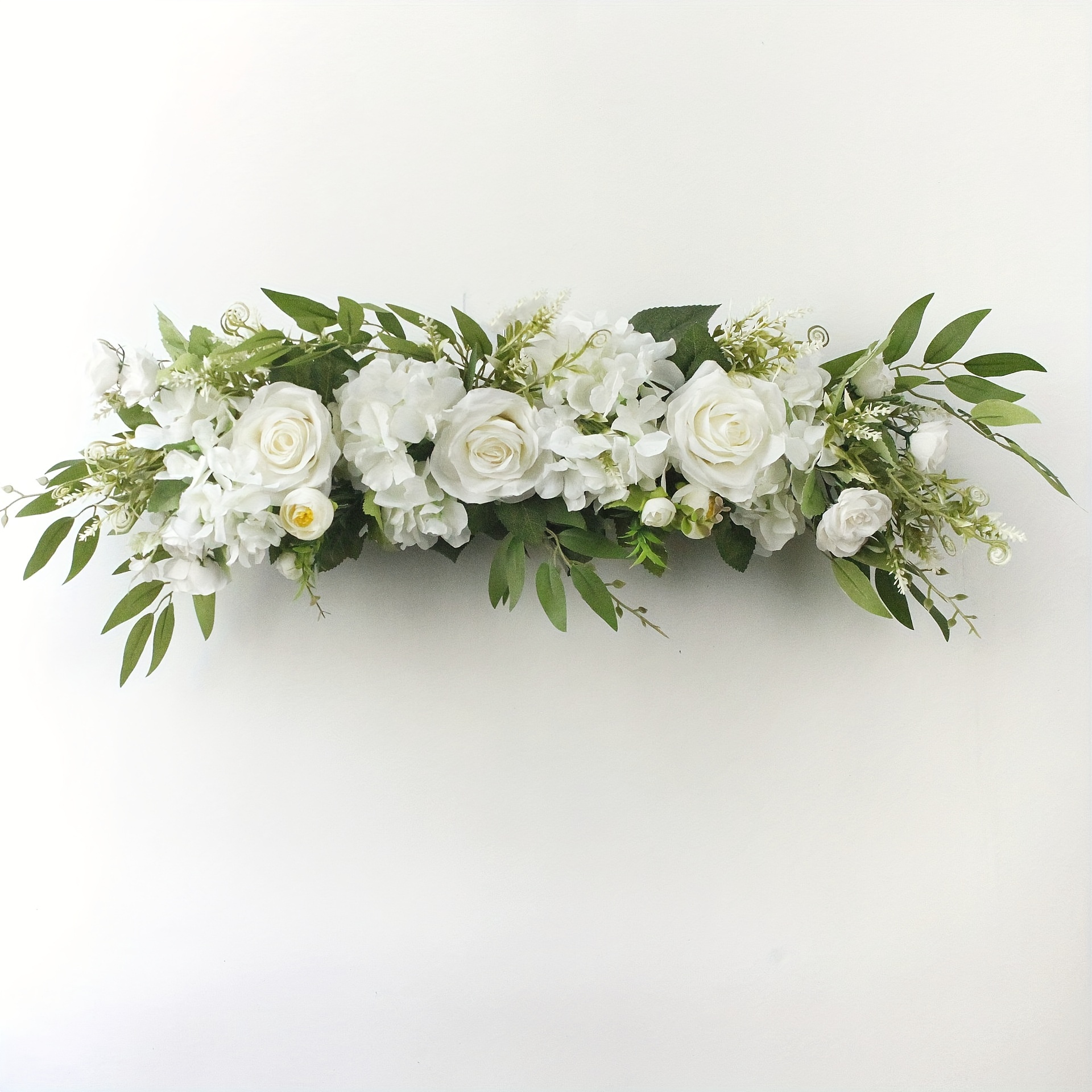 

1pc, Rose Wedding Arch Flowers, Artificial Flowers, Fake Flowers, Artificial Flower Decorations For Antique Door Lintels, Floral Home Decorations, Wedding Artificial Flower Decorations