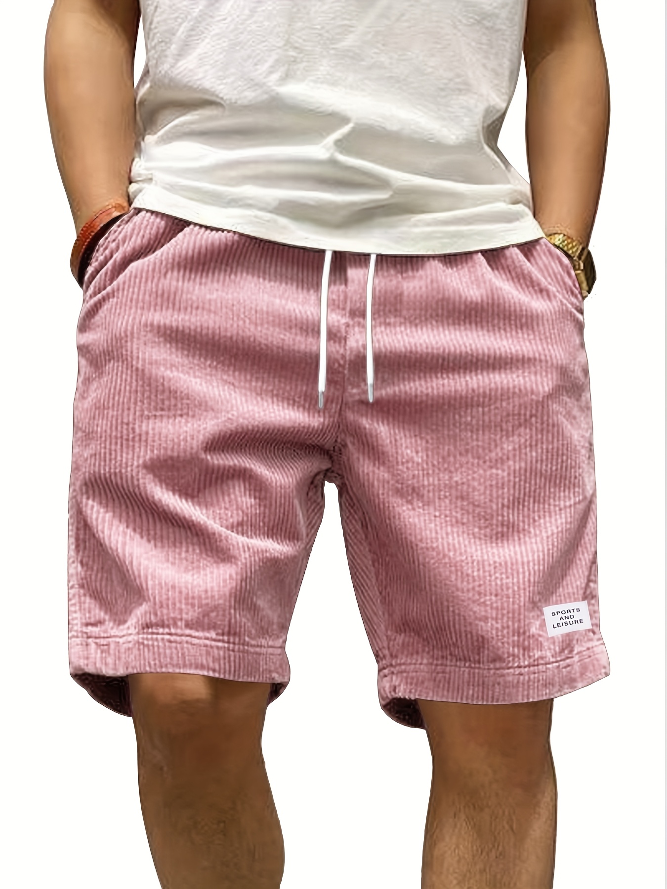 Men's Lightweight Summer Shorts - Non-Stretch Casual Athletic Pants for Running, Gym, Everyday - Easy-Care (Hand Wash/Dry Clean) - Ideal for Warm Weather - Minimalist Formal Casual Outfits, Workout Shorts