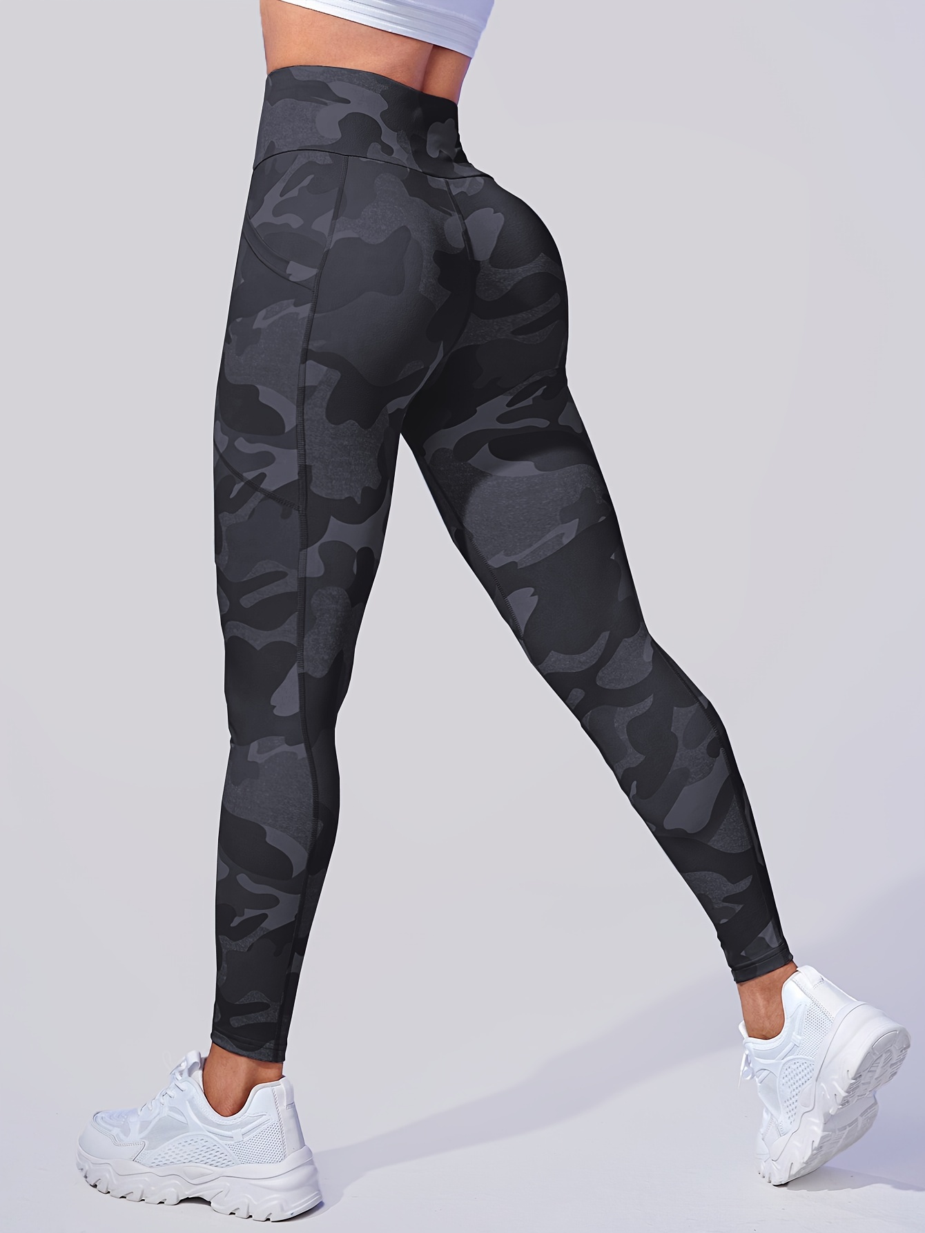 nike camo yoga pants