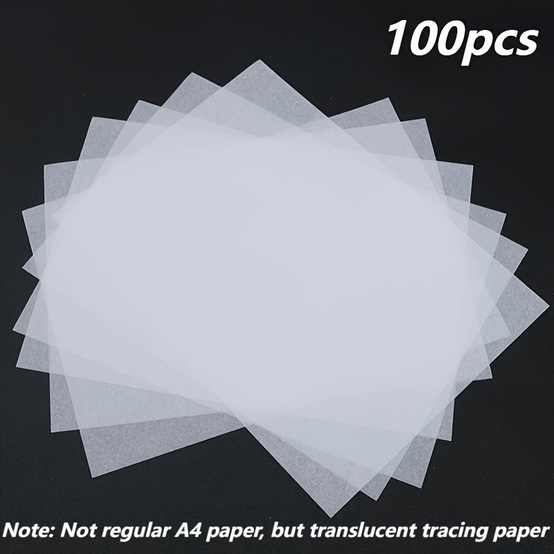 

100pcs A4 Tracing For And Art - , For Drawing & Pen Sketching - Christmas