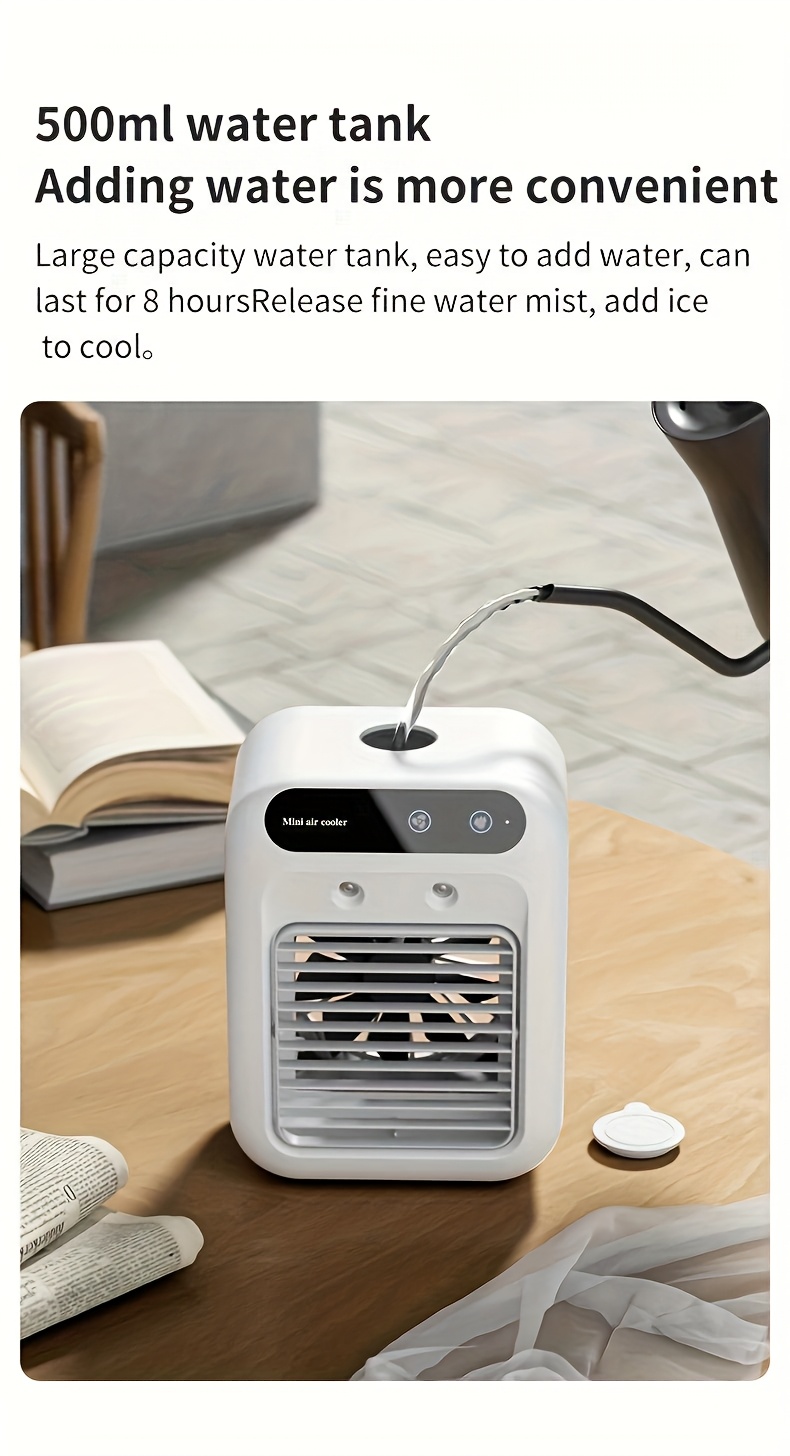 Portable Camping Air Con, Fan & Humidifier