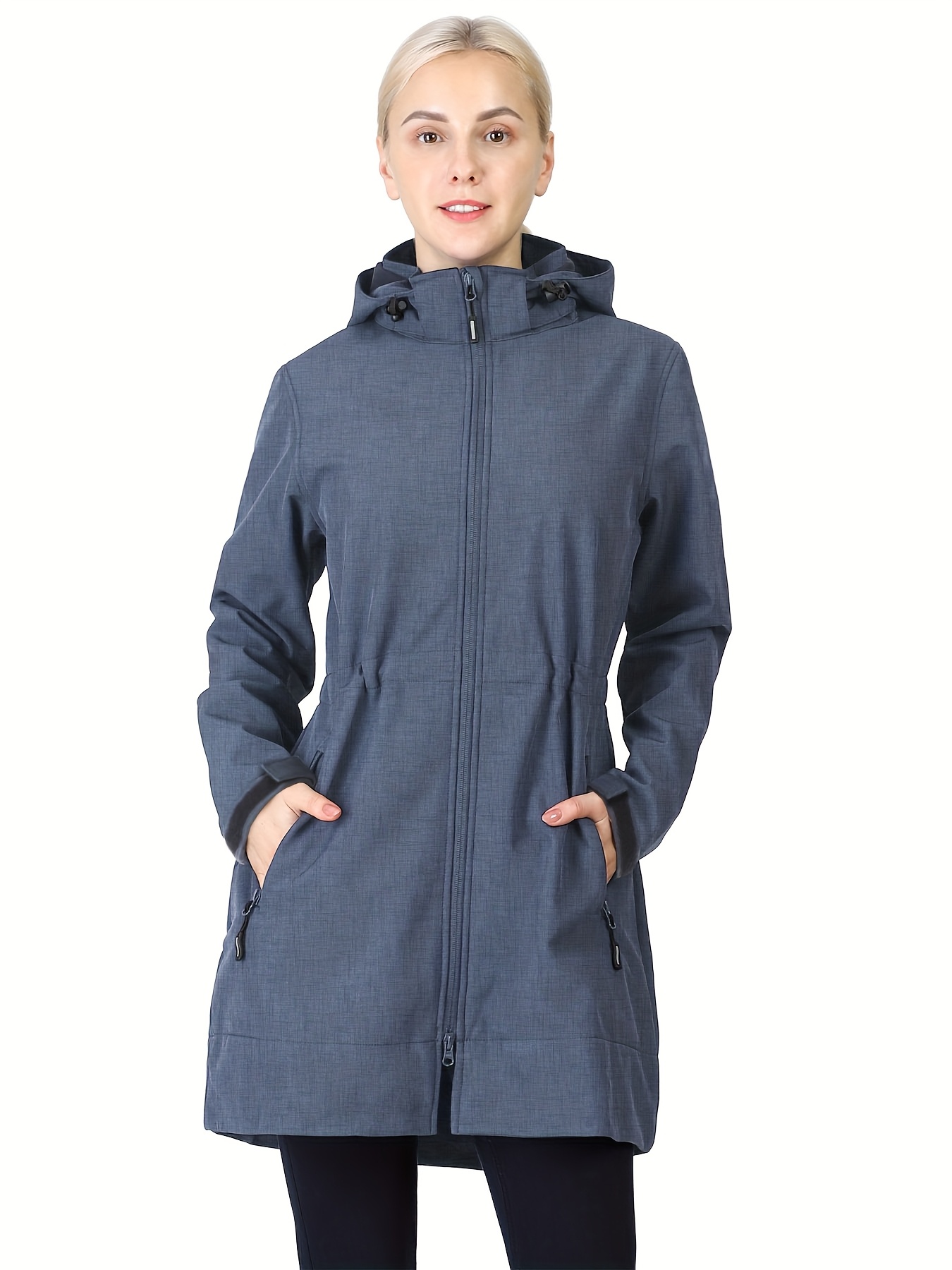 33 000ft damen softshell langjacke kapuze – winddichte Temu Germany