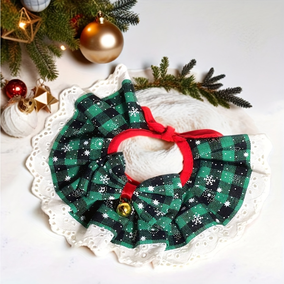 1pc cute bow tie drool bib for cats and dogs anti dirt neck scarf photo prop     bow tie bib birthday party decoration   and washable accessory polyester woven Product details 4