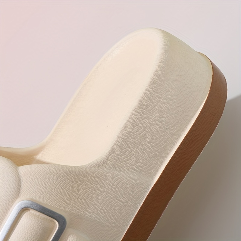 A Pair of Women'S 2025 Elegant And Simple Cloud EVA Slippers, Summer Fashion Casual Comfortable Soft-Soled Open-Toed Shoes, Open Slippers for Indoor And Outdoor Beach Showers