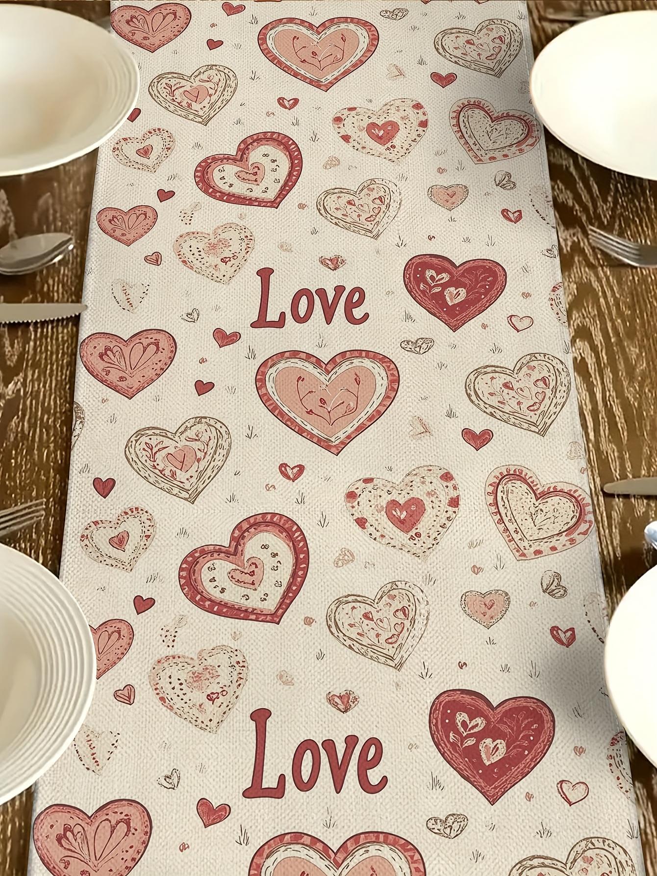 Cena Romántica Del Día De San Valentín Con Mesa Roja Y Elegantes  Decoraciones De Corazón Foto E Imagen Para Descarga Gratuita - Pngtree, image size:800x1066