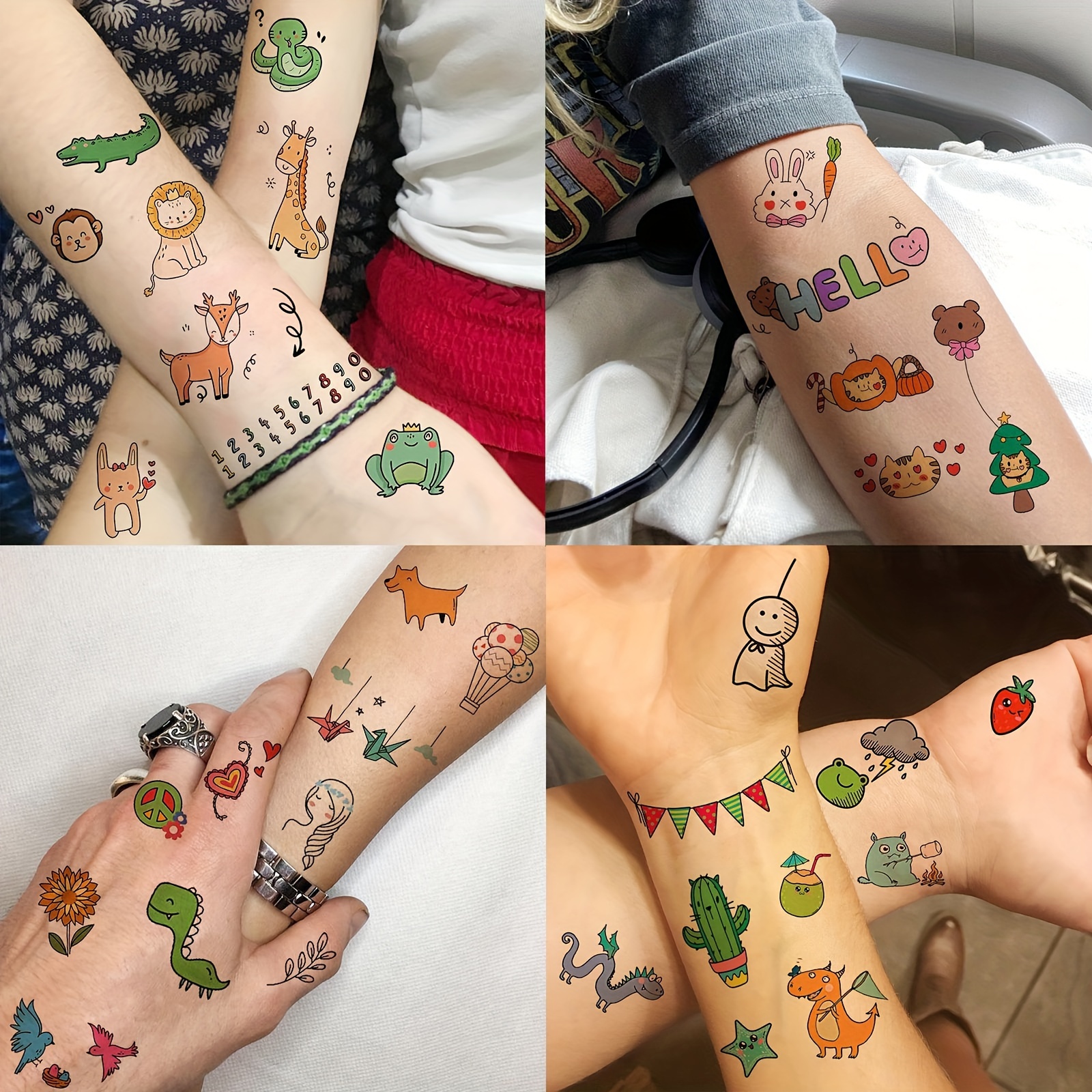 Печать переводных татуировок