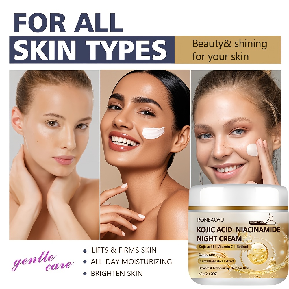 glutathione and kojic acid night cream niacinamide centella No.5 Line