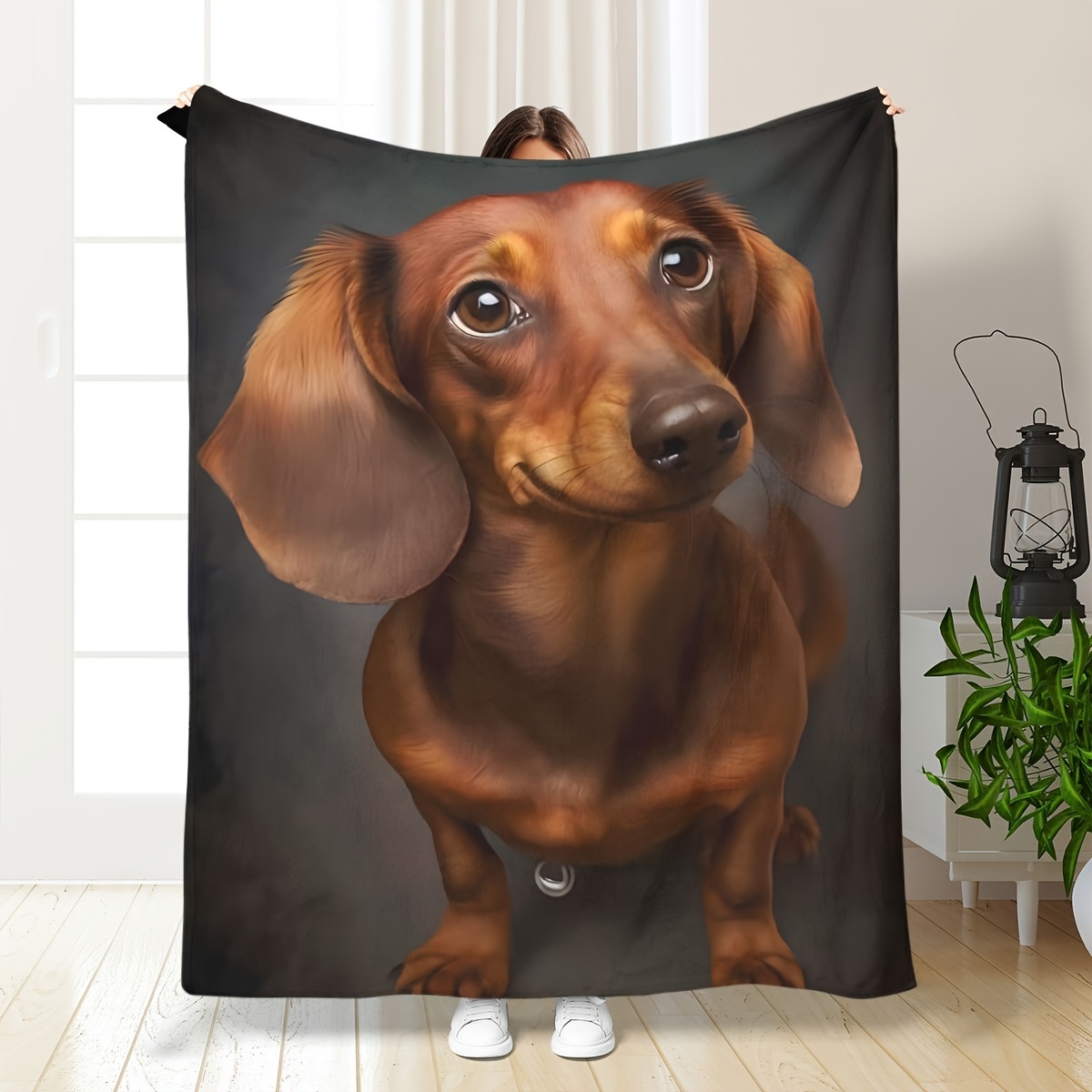 

1pc Blanket - Polyester For Sofa, Napping, Decorative & , For Camping & , -,