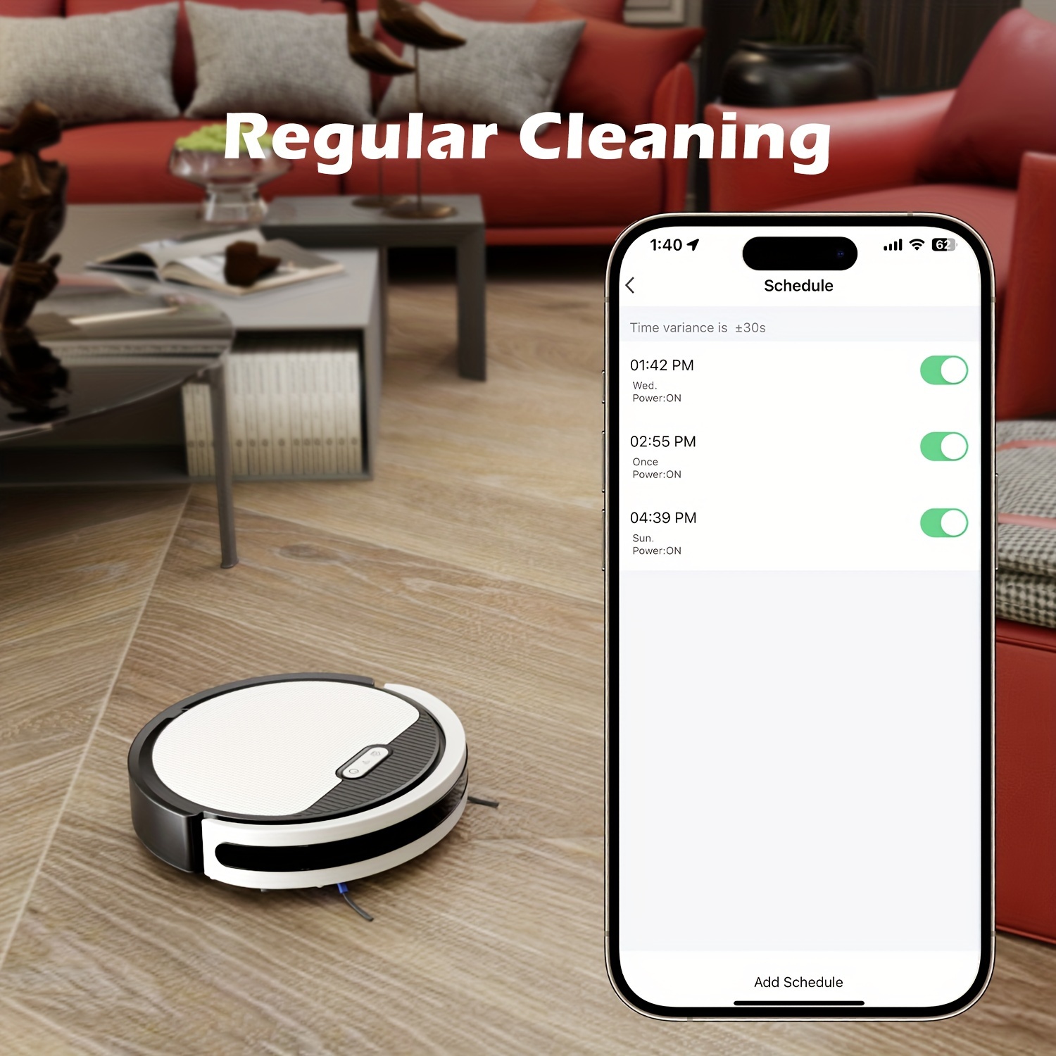 robot vacuums and mop combo max 4500pa suction self charging robot vacuum 120 ideal for pet hair and carpets 650ml large dustbin white black details 5