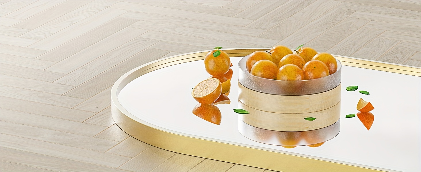 Arched Full Length Mirror with Free Standing & Leaning/Hanging Mount - Tall Vertical Oval Arch Design, Full-Body Mirror Suitable for Living Room, Bedroom, Cloakroom - Modern Simple Aluminum Frame Vertical Mirror