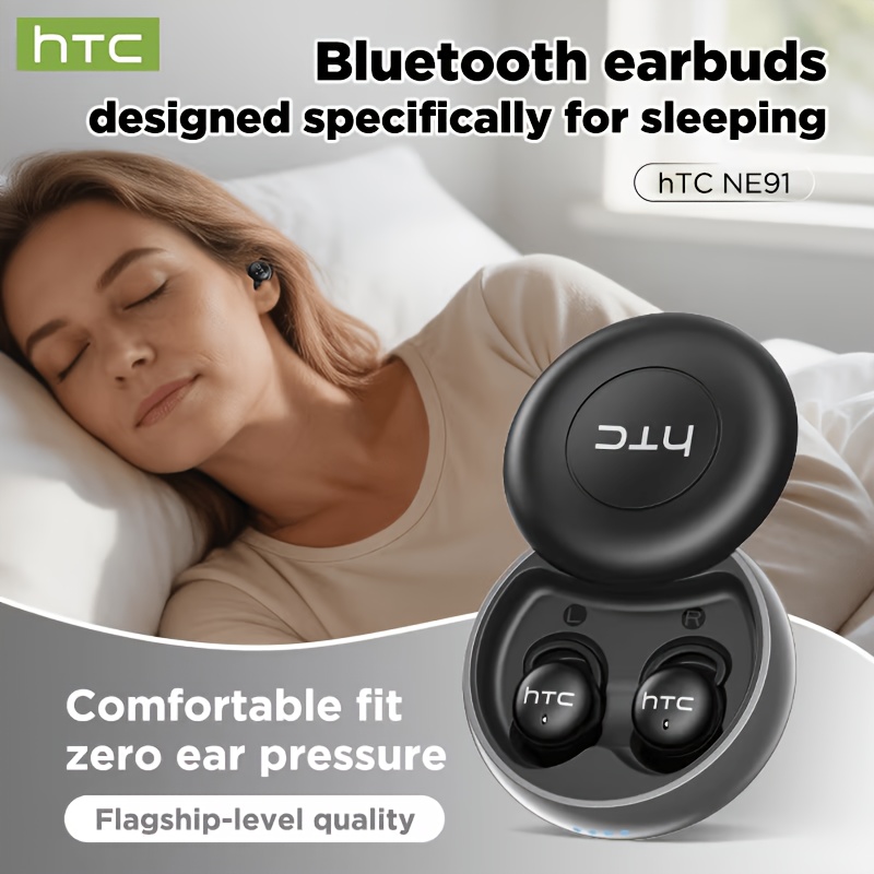 Htc Flagship Comfortable Side Sleeper Headphones | Up To Of Wireless Le Streaming | Science-backed Sleep Sounds | Snore Blocking Comfortable Earbuds