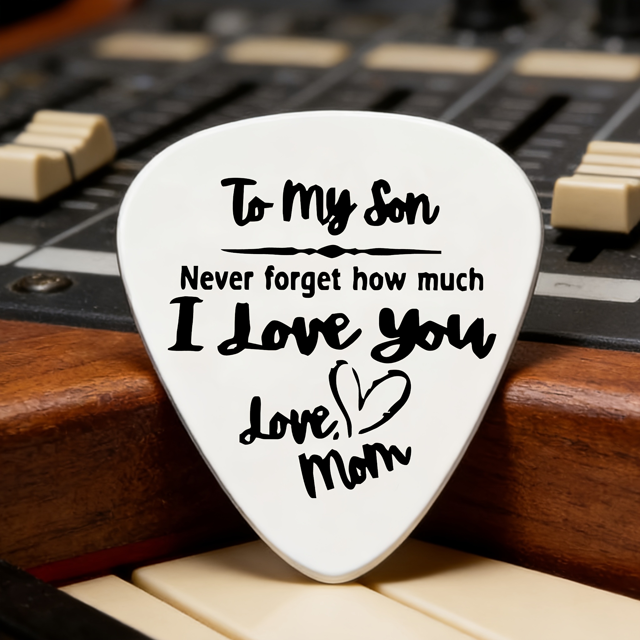 TEMU Durable Stainless Steel Guitar Pick | 