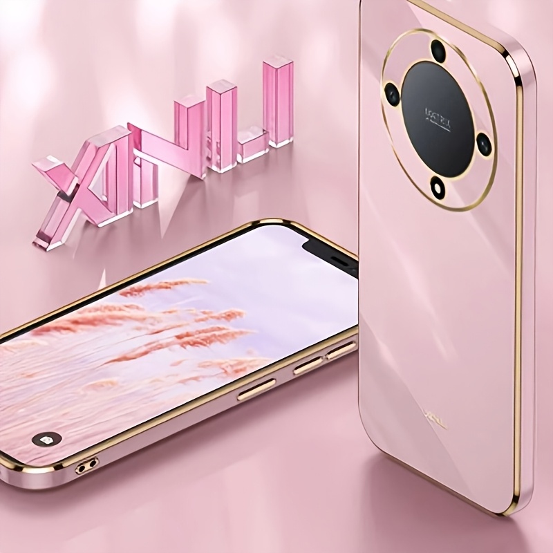 

Suitable For Magic 5 Lite/magic 6 Lite Luxury Electroplated Tpu Soft Phone Back Cover, Anti Slip, , Magic 5 Lite Compatible With X9a, Magic 6 Lite Compatible With X-9b