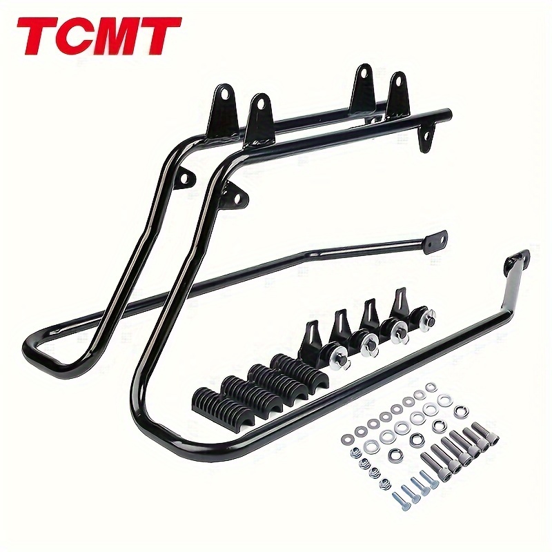 

Tcmt Hard Saddlebag Bag Conversion Brackets Fit For Harley For Softail W/ Hardware