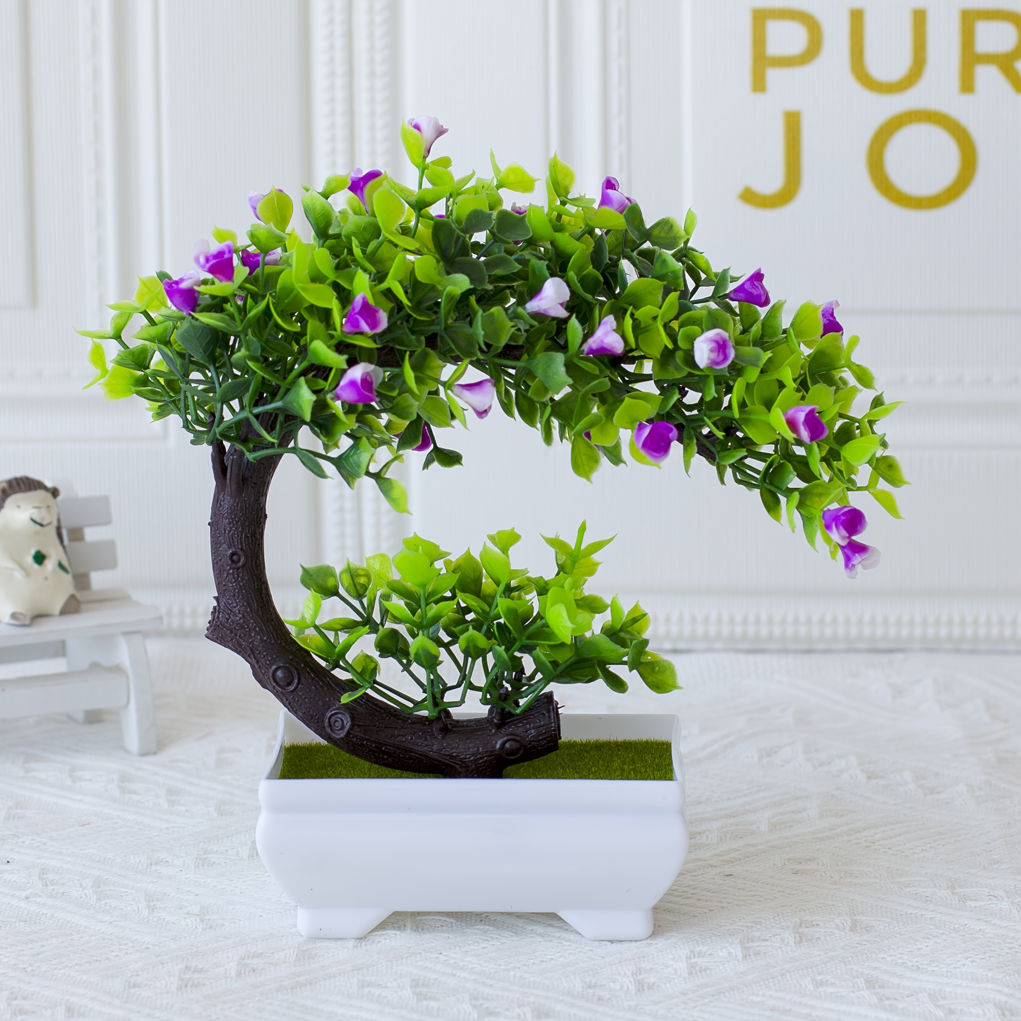 

1pc Bonsai Plastic Small Potted Decoration Ornaments