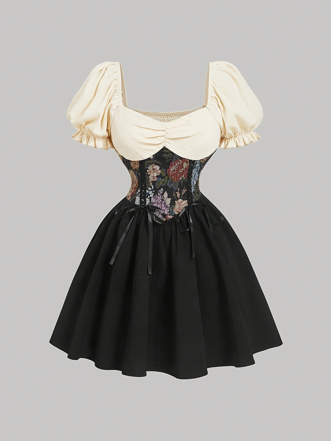strapless open back dress Calliope Twisted Midi Dress