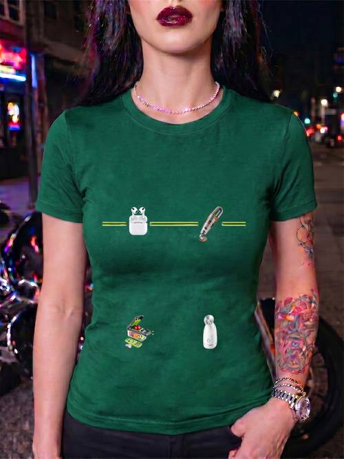 1pc short sleeve crew neck casual top 16 colors home gadget bundle wireless earbuds vacuum fashion basic breathable fit fabric women daily wear commuting travel spring summer with 2d flat