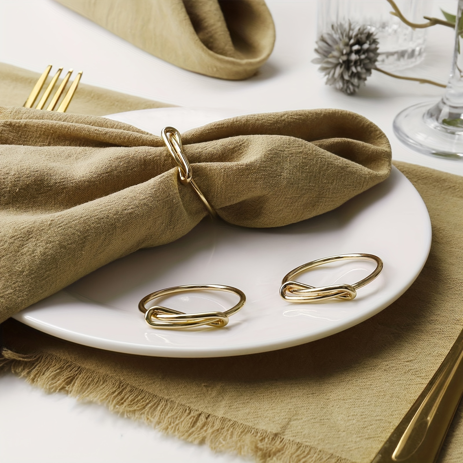 napkin rings sold on Temu United States display picture 1