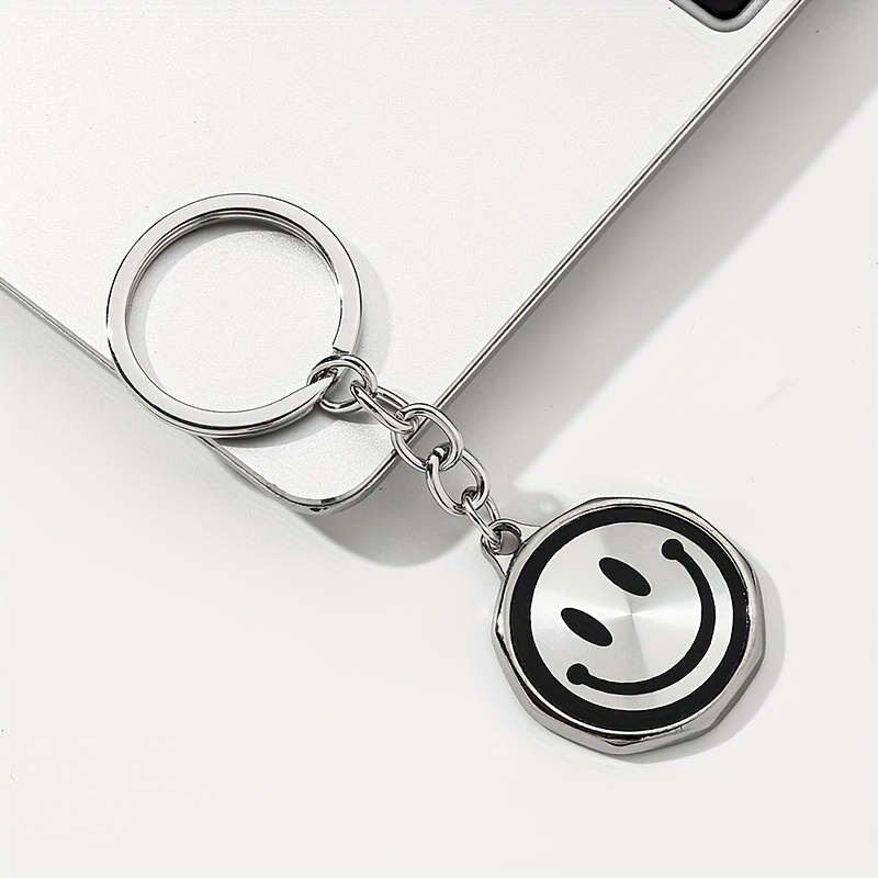 E-shop Ein stilvolles und exquisites, rundes Schlüsselanhänger-Accessoire mit einem niedlichen Ausdruck, für Schlüsselanhänger für Paare und