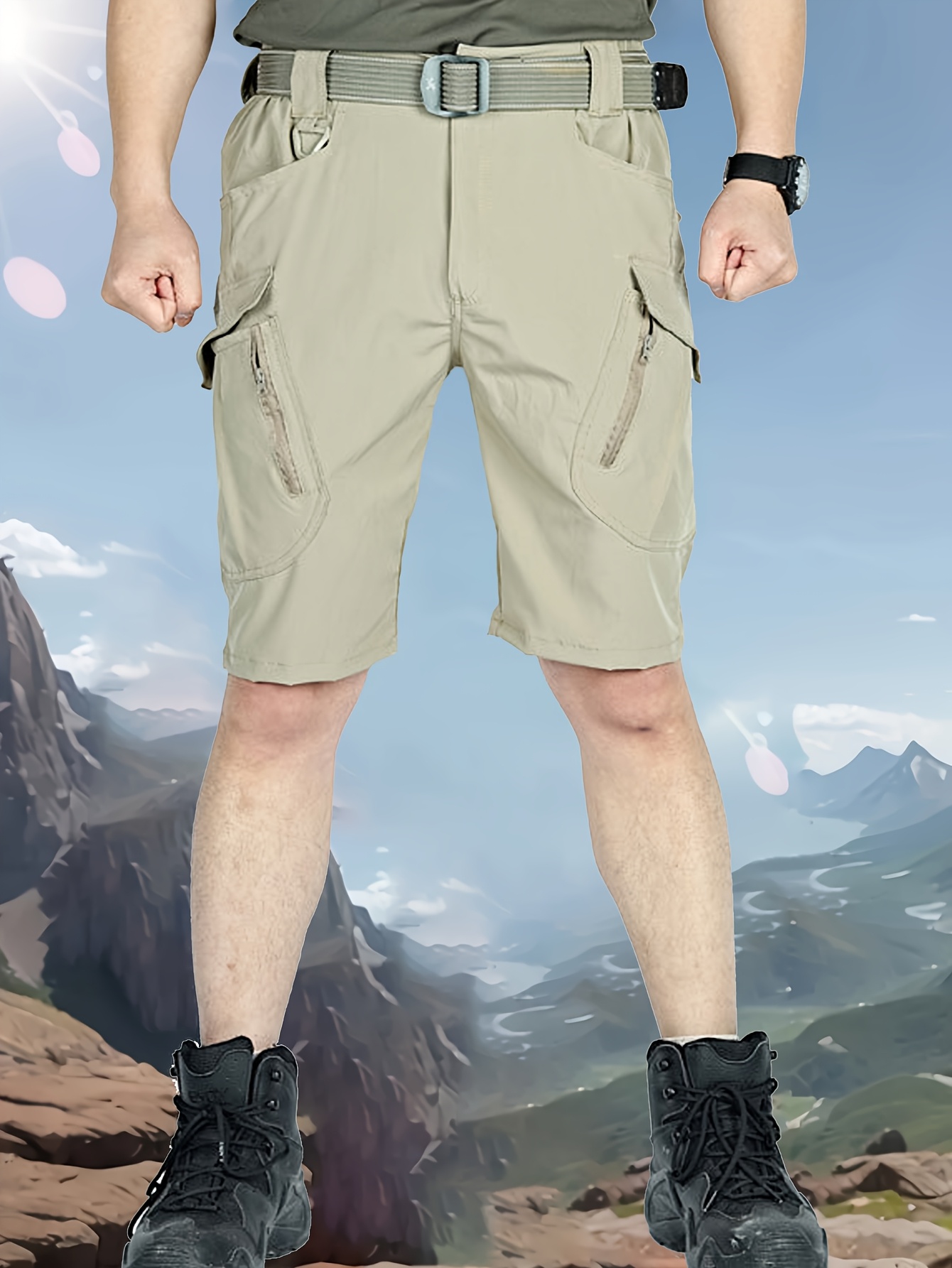 Summer Hiking Outfits Hiking Boots And Shorts Men's Lightweight