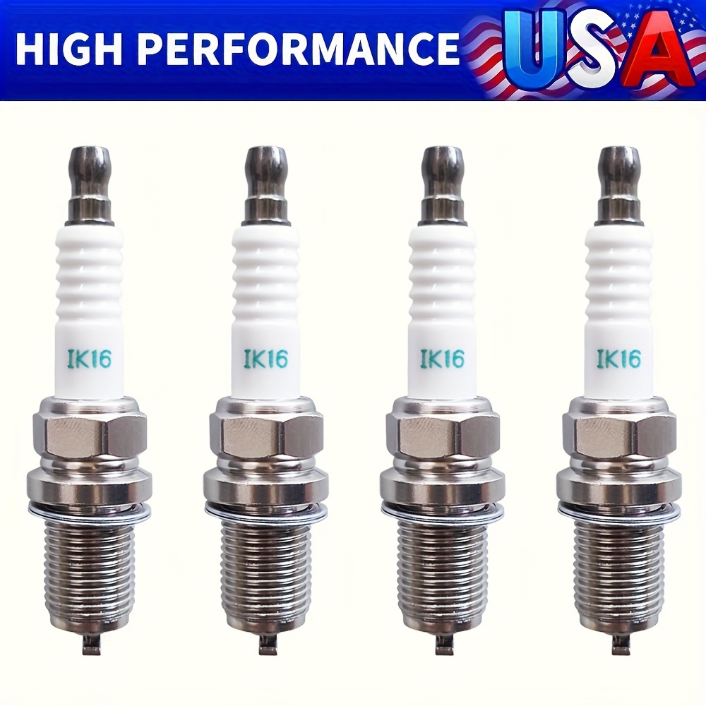 

4pcs Ik16 5303 Spark Plug Ignition Candle For Mercedes-benz For Toyota For Honda For For Hyundai For Kia Ik16-5303