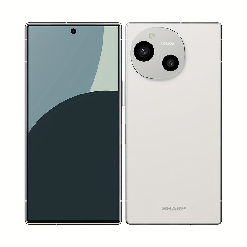 シャープ AQUOS R9 ホワイト SIMロック解除済み シャープ アクオス r9 12+256gb 5g ホワイト sim ロック解除済み