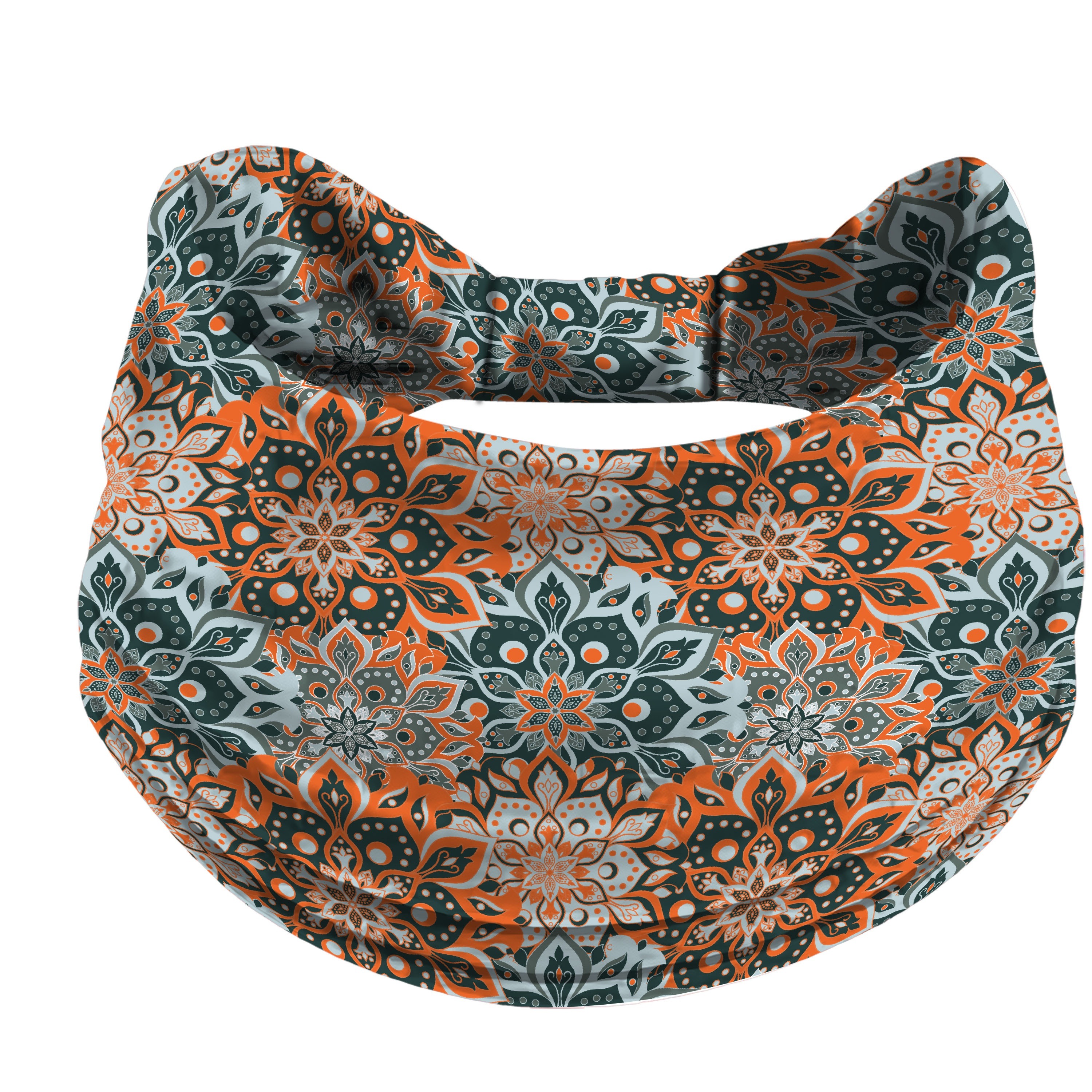 Image of 1/4pcs Bohemian Vintage Flower, Printed Women's Headband, Non-slip Headscarf, Elastic Hairband, Fashion Scarf Additions, Elegant And
