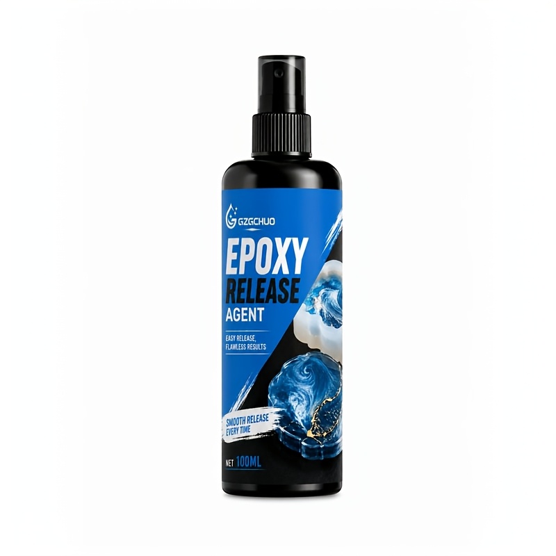 TEMU Epoxy Release Agent Spray 100ml Easy Demolding Resin Mold Release Flawless Casting Effect For Epoxy Resin Molds Handmade Craft Making Prevent